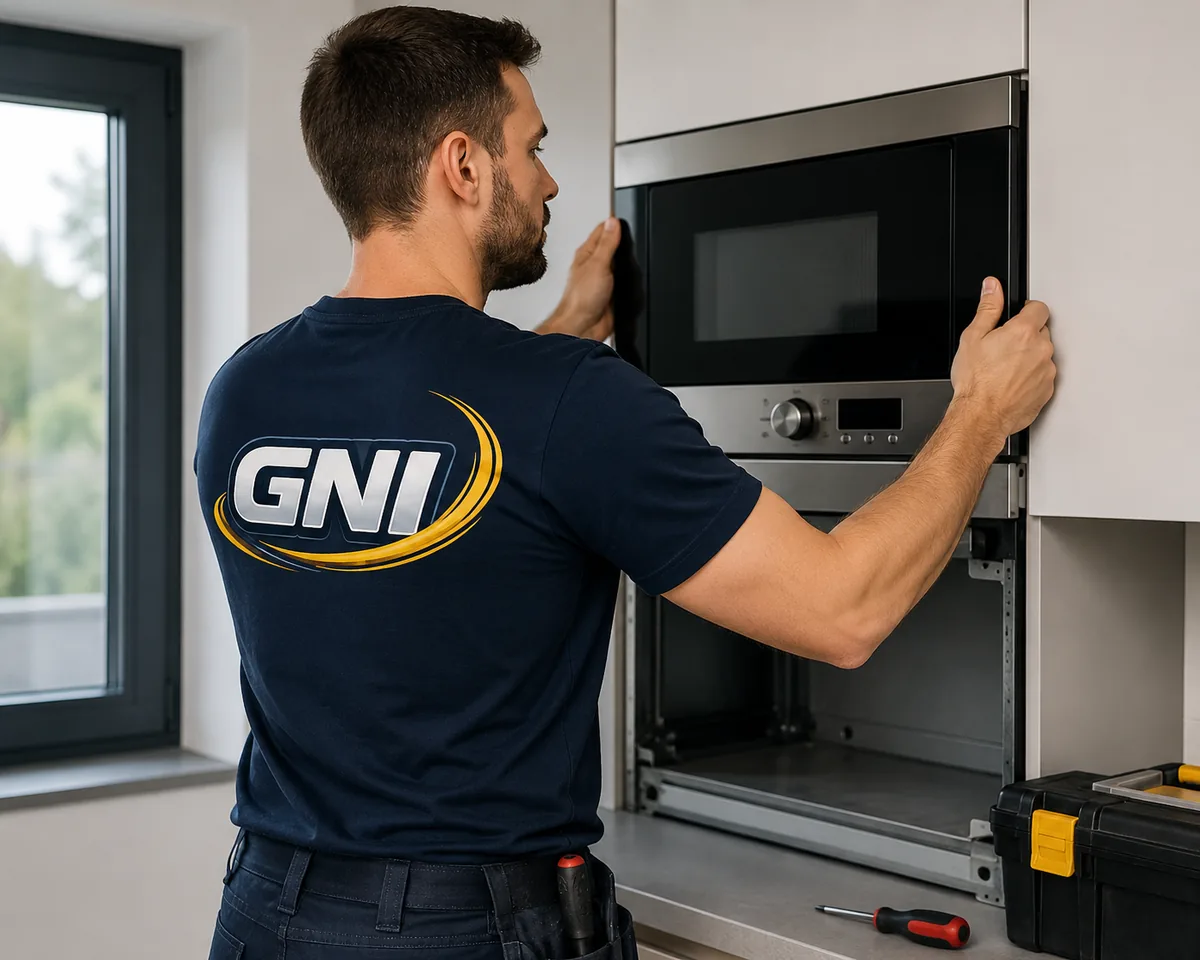 GNI refrigerator delivery and installation in Cleveland, Ohio